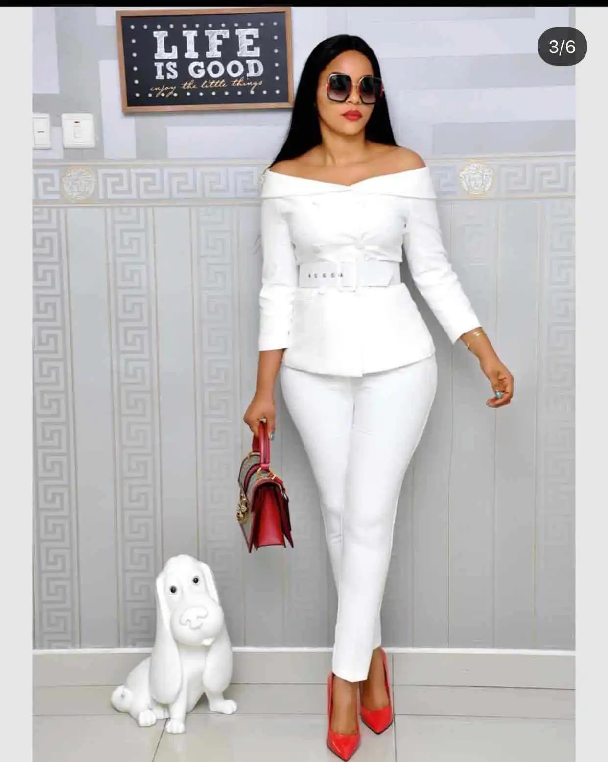 2021 Women Female Fitted Lady Office Formal Ladies Shoulder Off Uniform Business Suits Pant Two Pieces Set For Women
2021 Women Female Fitted Lady Office Formal Ladies Shoulder Off Uniform Business Suits Pant Two Pieces Set For Women