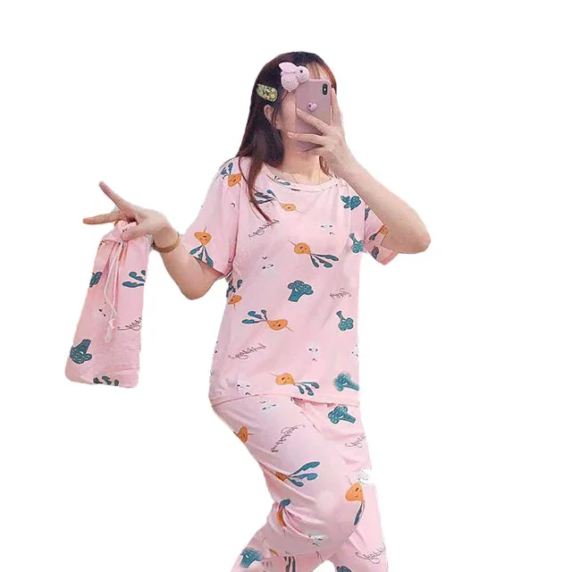 Pajama supplier long trouser short sleeve short sleepwear set couple pyjamas women lingerie and pajamas
Pajama supplier long trouser short sleeve short sleepwear set couple pyjamas women lingerie and pajamas