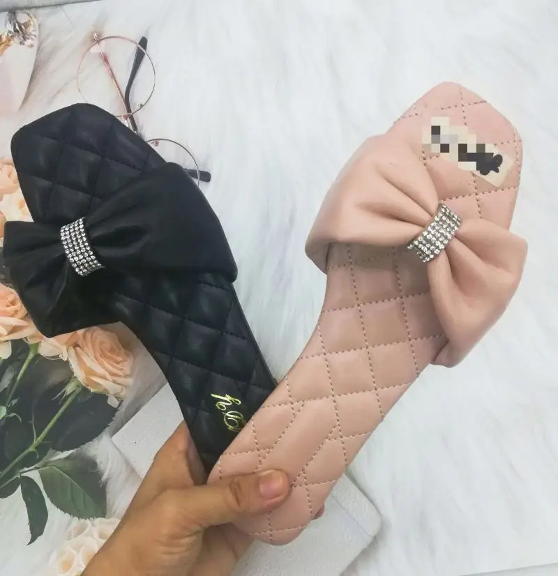 2021 Womens casual shoes summer hot sale flat sandals fashion rhinestone bowknot daily outdoor out street slippers plus size, Black, nude
2021 Womens casual shoes summer hot sale flat sandals fashion rhinestone bowknot daily outdoor out street slippers plus size, Black, nude