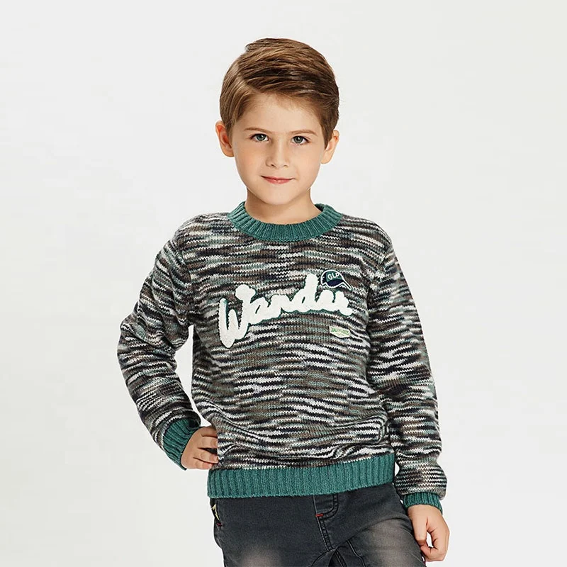 Gabby Loop Kids Soft Autumn Long Sleeve Boys Crew Neck Letter Embroidery Children Pullover Knitted Sweater For Kids, Multi-color mixed
Gabby Loop Kids Soft Autumn Long Sleeve Boys Crew Neck Letter Embroidery Children Pullover Knitted Sweater For Kids, Multi-color mixed