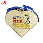 Wholesale cheap small metal running gold medals medallions