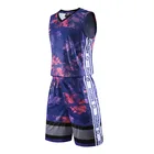 Uniforms 2020 Kcoa Promotional Stocked Adult 100% Polyester Reversible Mens Sports Basketball Uniforms