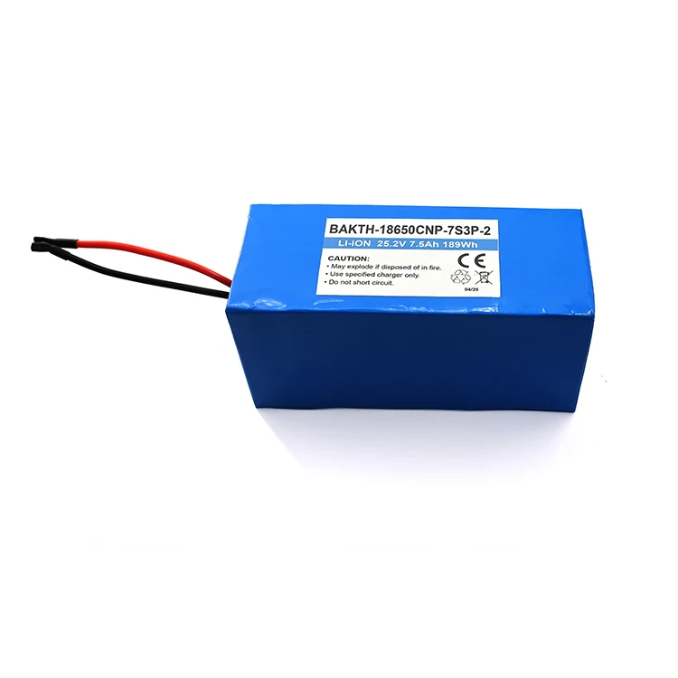 25 2v 7 5ah Rechargeable Replaces Li Ion Battery Pack Buy 18650