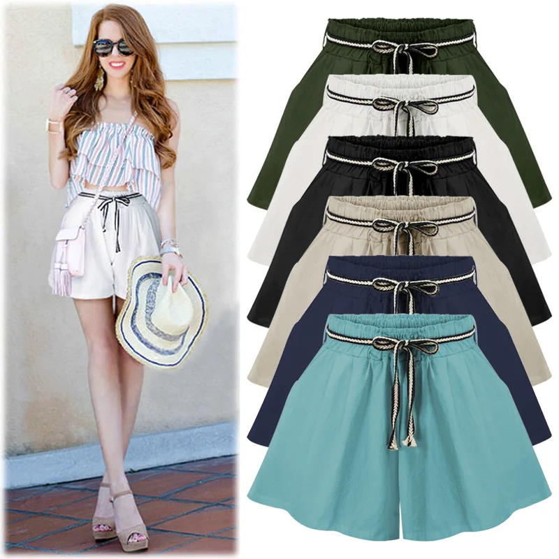 Summer Womens High Waist Loose Wide Leg Shorts Slacks Thin Casual Shorts Large Size 6XL Cotton Shorts for Female
Summer Womens High Waist Loose Wide Leg Shorts Slacks Thin Casual Shorts Large Size 6XL Cotton Shorts for Female