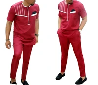 

H & D Wholesale High Quality East African Clothing Patterns Pant Shirt Design For Men
