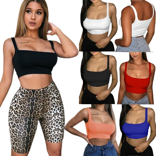 Hot Sale Women Summer Top Crops Solid Sleeveless Shirt Blouse Woman Tops Fashionable Crop Top, Picture shows
Hot Sale Women Summer Top Crops Solid Sleeveless Shirt Blouse Woman Tops Fashionable Crop Top, Picture shows