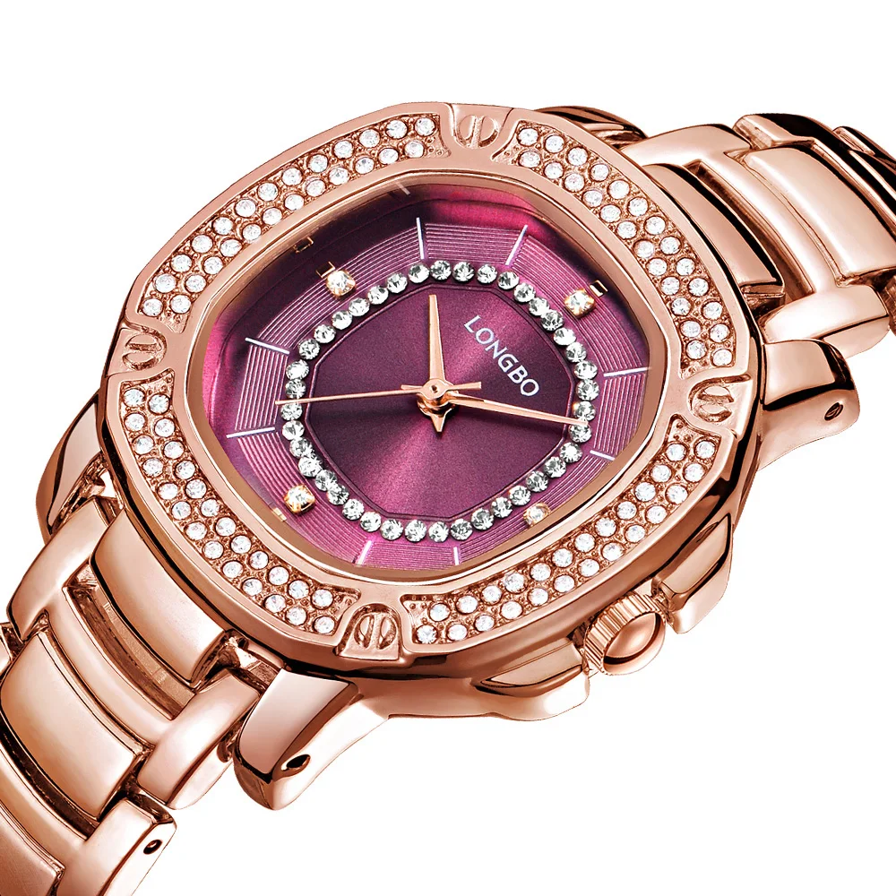 LONGBO 80655 waterproof fashion gold watch for women luxury and jewelry case quartz watch, 1 color
LONGBO 80655 waterproof fashion gold watch for women luxury and jewelry case quartz watch, 1 color
