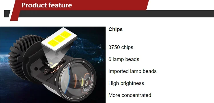 bi led projector headlight