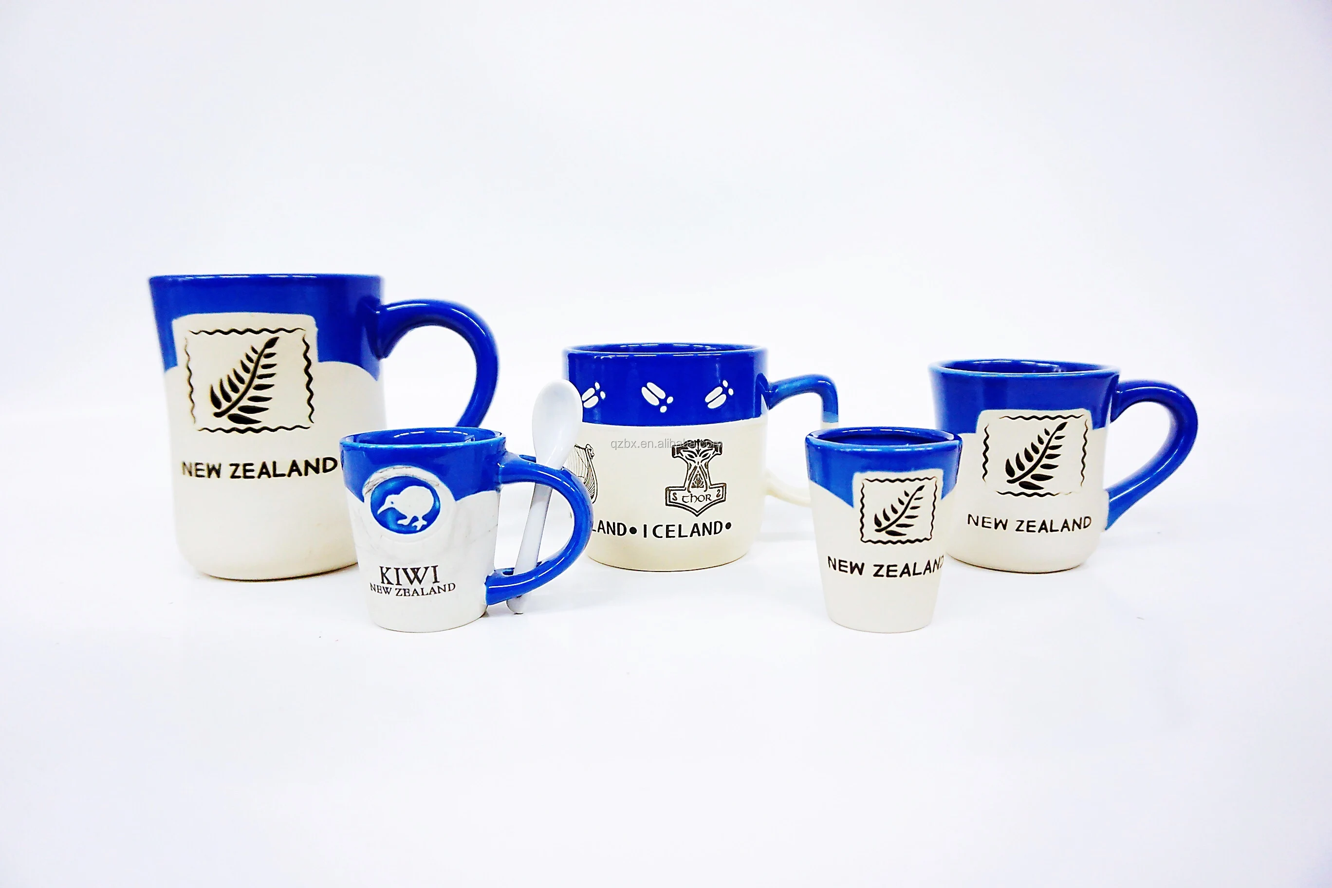 souvenir gift ceramic coffee espresso mug with customized logo