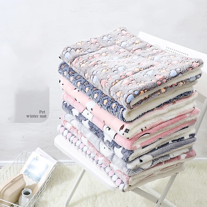 Wholesale Hot Dog Cat Puppy Kitten Soft Blanket Doggy Warm Bed Mat Paw Print Cushion Pet Fleece Blanket, Picture
Wholesale Hot Dog Cat Puppy Kitten Soft Blanket Doggy Warm Bed Mat Paw Print Cushion Pet Fleece Blanket, Picture
