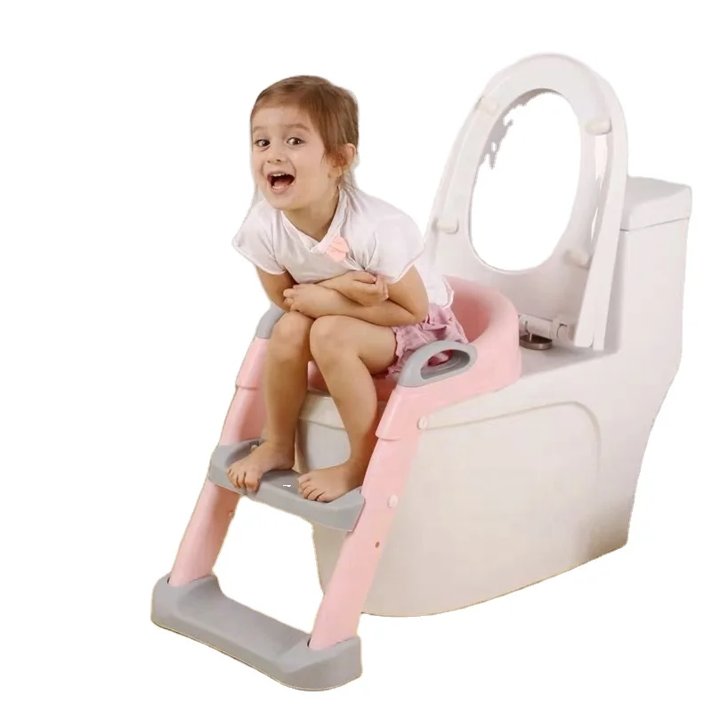 Foldable Potty Training Toilet Chair Seat with Soft Padded Ladder for Kids and Toddler Boys Girls, Pink,green,blue,grey
Foldable Potty Training Toilet Chair Seat with Soft Padded Ladder for Kids and Toddler Boys Girls, Pink,green,blue,grey