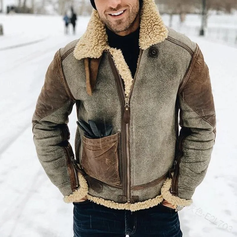 Big fur leather jackette for men for leather jackets men's jackets new collection men's spring and autumn leather jacket, Customized color
Big fur leather jackette for men for leather jackets men's jackets new collection men's spring and autumn leather jacket, Customized color