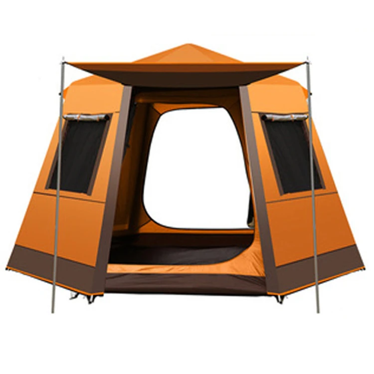 Tent outdoor 3-4/5-8 person full-automatic double-layer sunscreen storm proof household camping thickened luxury tent, Dark green/sky blue/brown/orange
Tent outdoor 3-4/5-8 person full-automatic double-layer sunscreen storm proof household camping thickened luxury tent, Dark green/sky blue/brown/orange