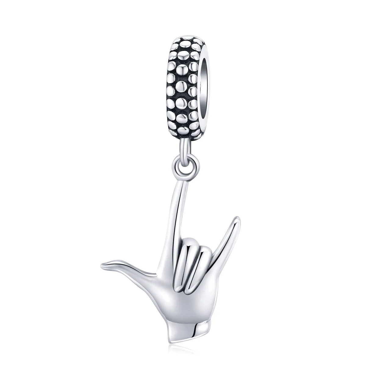 BAMOER Genuine 925 Sterling Silver Rock Sign of the Horns Pendant Charm fit Original Bracelet or Necklace DIY Jewelry SCC1438
BAMOER Genuine 925 Sterling Silver Rock Sign of the Horns Pendant Charm fit Original Bracelet or Necklace DIY Jewelry SCC1438