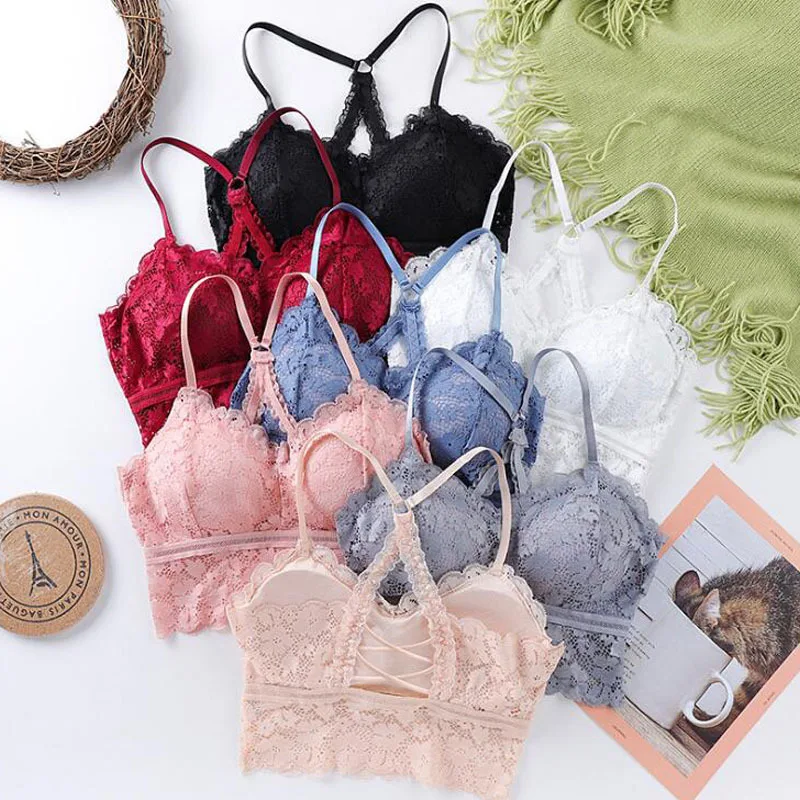 plus size wire free lace bralette bra women bra underwear sexy thick strap brallete thick strap bras padded tube top
plus size wire free lace bralette bra women bra underwear sexy thick strap brallete thick strap bras padded tube top