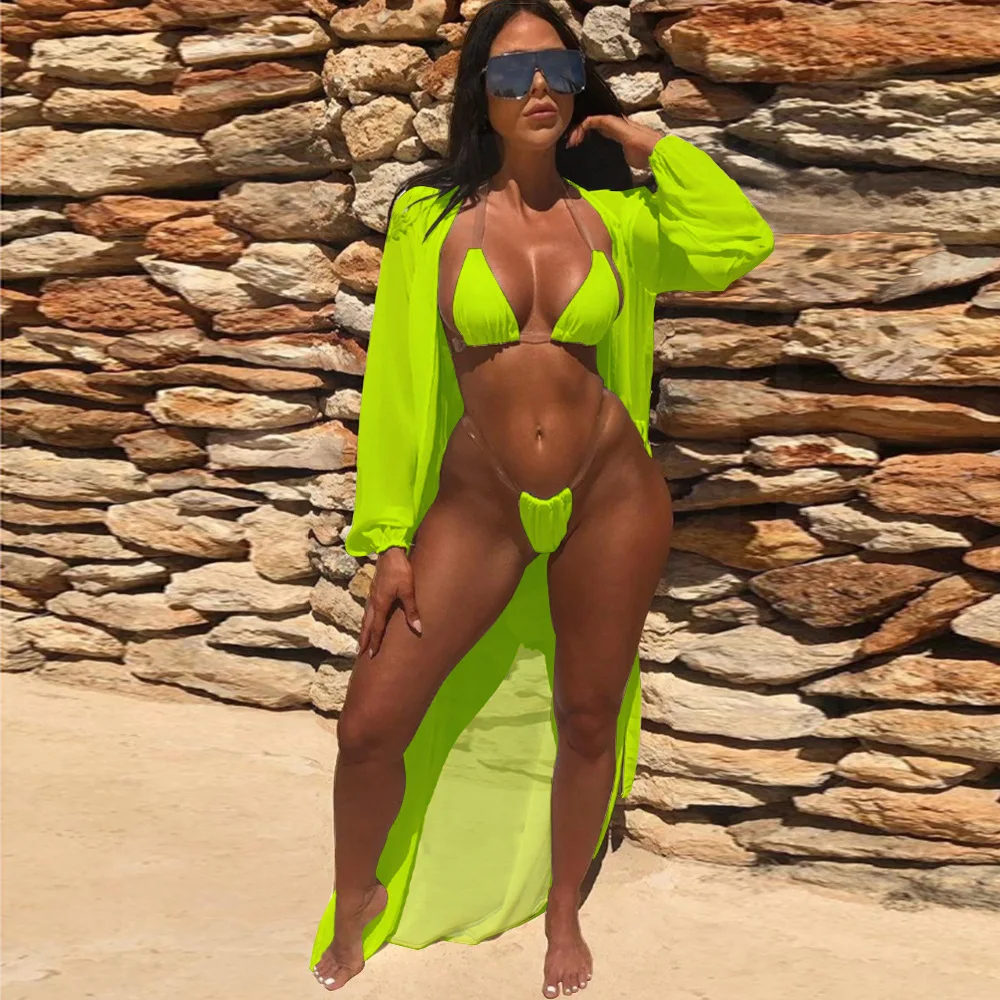 Gradient Bikini Women 2021 Summer Beachwear Sexy Woman Swimwear Cut Out Bikini Set Swimsuit 3pieces high cut bikini swimwear, As the pic
Gradient Bikini Women 2021 Summer Beachwear Sexy Woman Swimwear Cut Out Bikini Set Swimsuit 3pieces high cut bikini swimwear, As the pic