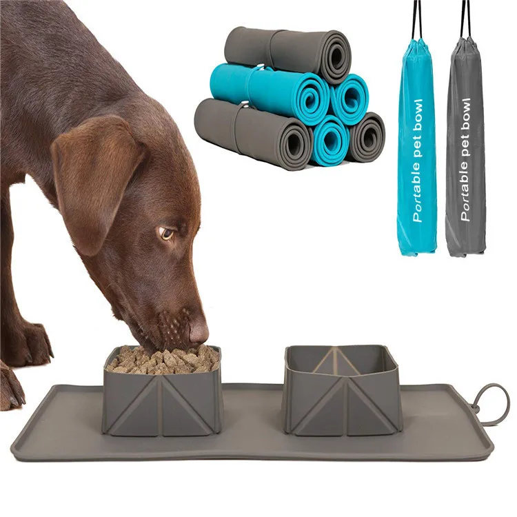 RTS 2021 Silicone Folding Anti-skid Dog Double Bowl Flannel Bag Dog Cat Outdoor Portable Dog Pet Bowl Food
RTS 2021 Silicone Folding Anti-skid Dog Double Bowl Flannel Bag Dog Cat Outdoor Portable Dog Pet Bowl Food