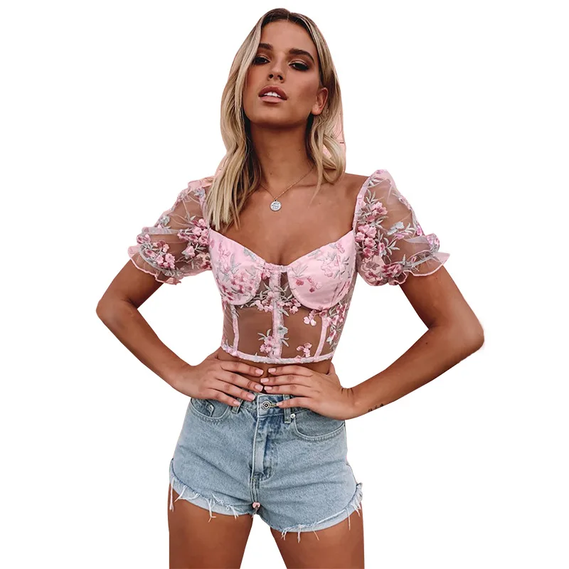 2020 new arrivals summer collection women sexy short sleeve fashion ladies blouse crop tops
2020 new arrivals summer collection women sexy short sleeve fashion ladies blouse crop tops