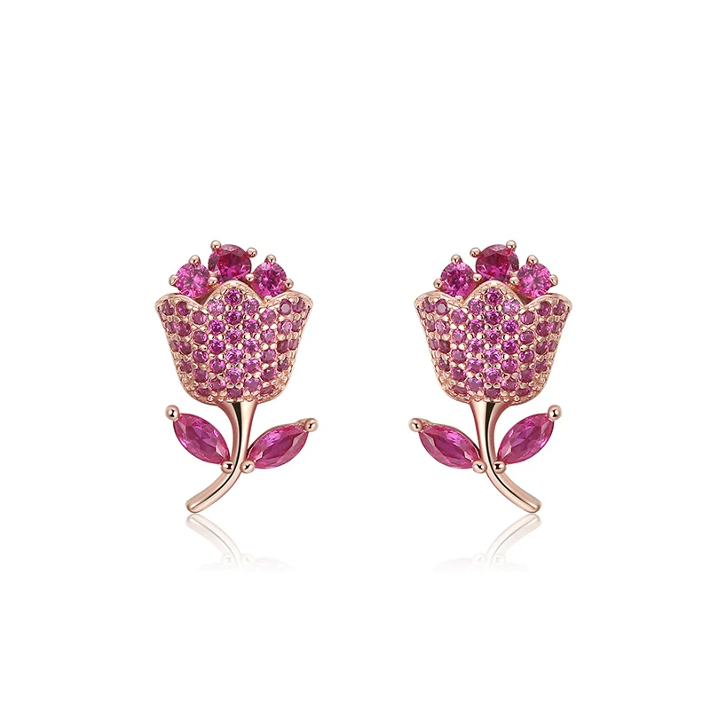 RINNTIN SE279-R New 925 Silver Earrings Rose flower Shape Silver Earrings
RINNTIN SE279-R New 925 Silver Earrings Rose flower Shape Silver Earrings