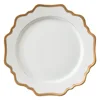JC Dinnerware white porcelain dinner plates gold dinner plates for home decor
