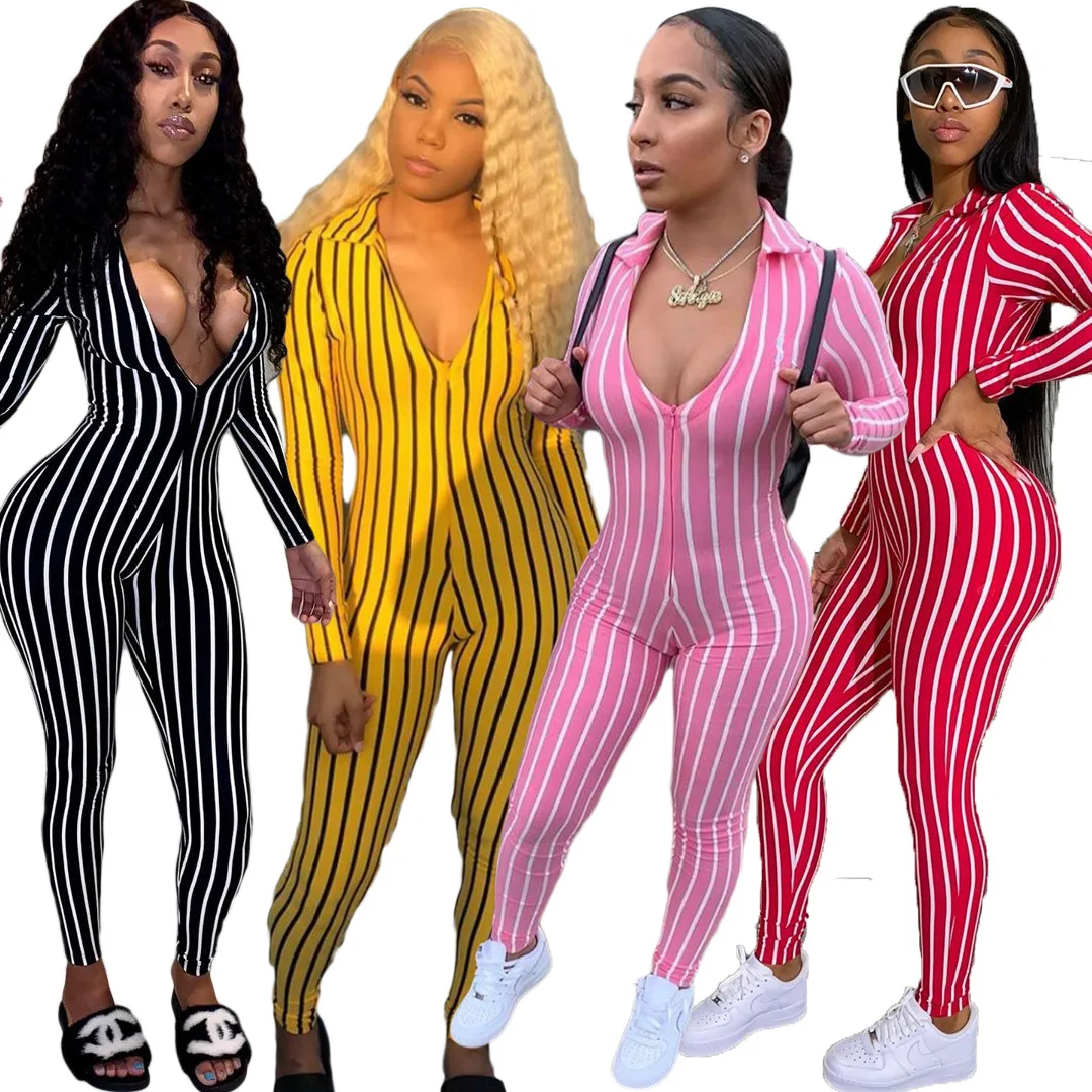 Sexy ladies long sleeve striped pants bodysuit romper jumpsuit women 2022 one piece jumpsuit for women
Sexy ladies long sleeve striped pants bodysuit romper jumpsuit women 2022 one piece jumpsuit for women
