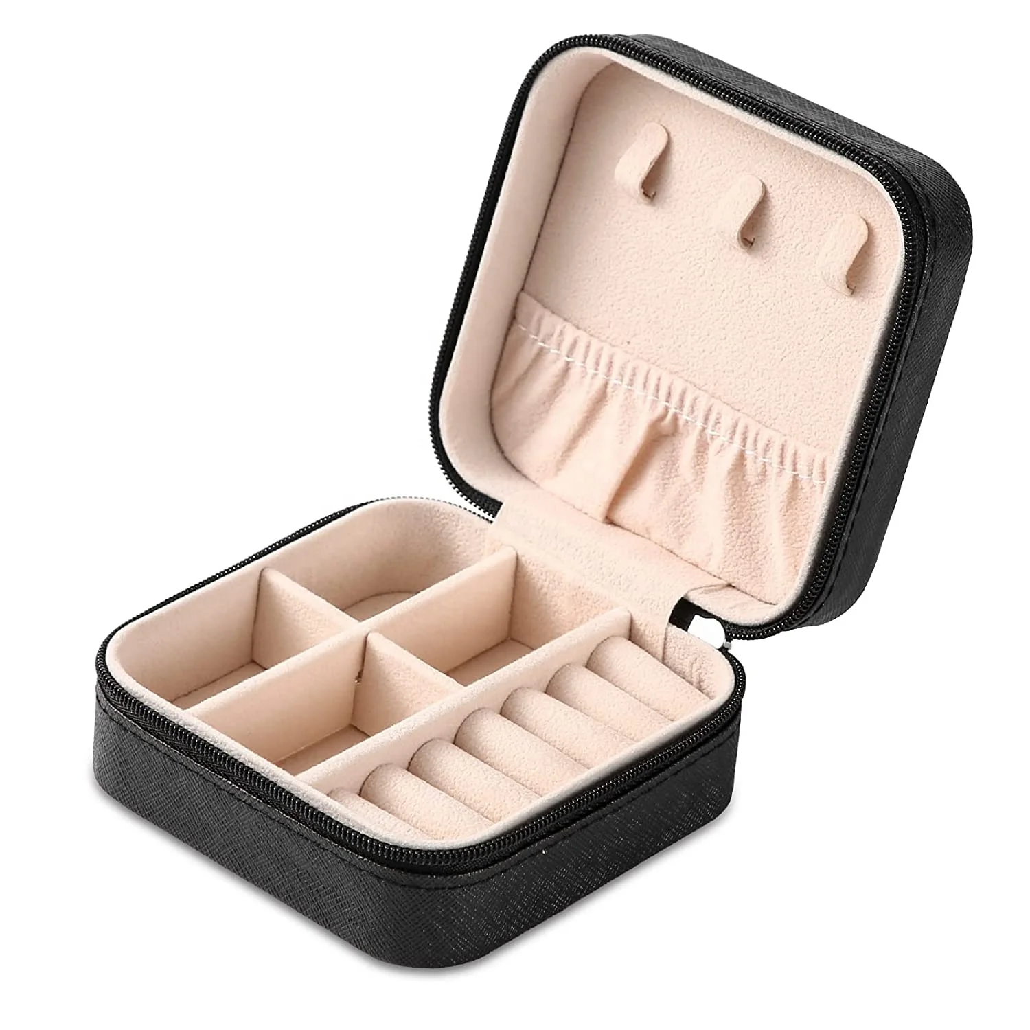 Bestpackaging 10*10CM Travel Jewelry Box Organizer PU Leather custom Jewelry box packaging Mini jewel Gift Box
Bestpackaging 10*10CM Travel Jewelry Box Organizer PU Leather custom Jewelry box packaging Mini jewel Gift Box