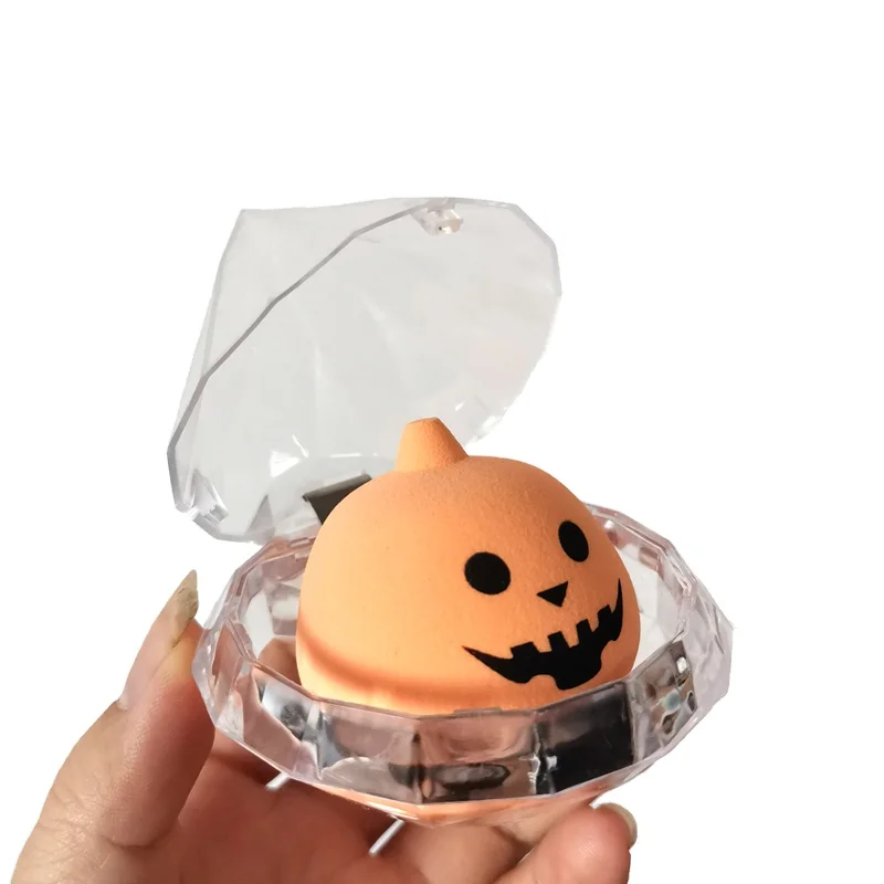 2021 New Halloween Decoration Pumpkin and Bat Blending Sponge latex free PU custom makeup sponge, Orange/black
2021 New Halloween Decoration Pumpkin and Bat Blending Sponge latex free PU custom makeup sponge, Orange/black