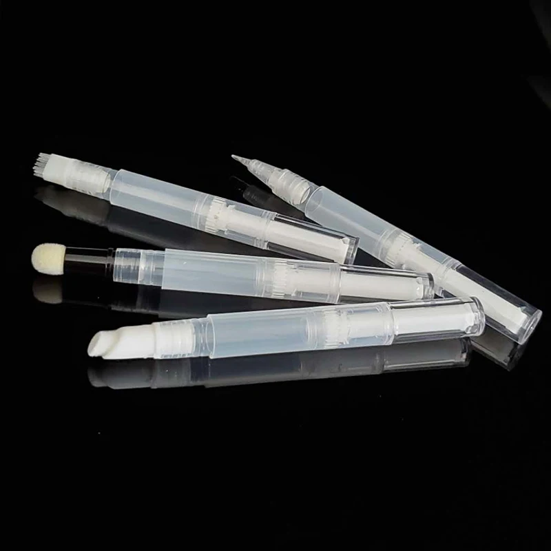 1ml 1.5ml Empty Cosmetic Private Label Plastic Transparent Twist Nail Oil Pen With Brush Tip, White/black/customized color
1ml 1.5ml Empty Cosmetic Private Label Plastic Transparent Twist Nail Oil Pen With Brush Tip, White/black/customized color