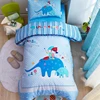 Elephant Print 100% Cotton Children Crib Bedding Sets