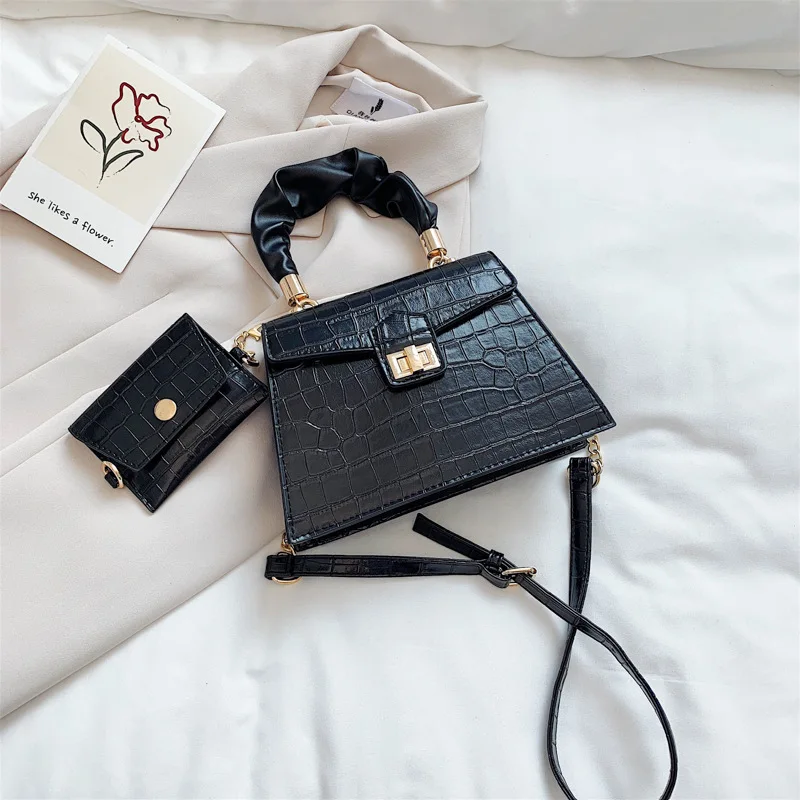 Wholesale bulk China luxury black handbags for women bags shoulder with small bag, White,purple,yellow,black
Wholesale bulk China luxury black handbags for women bags shoulder with small bag, White,purple,yellow,black