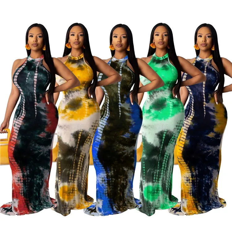 Colored Tie-Dye Fashion For Women'S Wear Fashion Dresses 2021 Women Summer Dress 2021 Dresses Women
Colored Tie-Dye Fashion For Women'S Wear Fashion Dresses 2021 Women Summer Dress 2021 Dresses Women