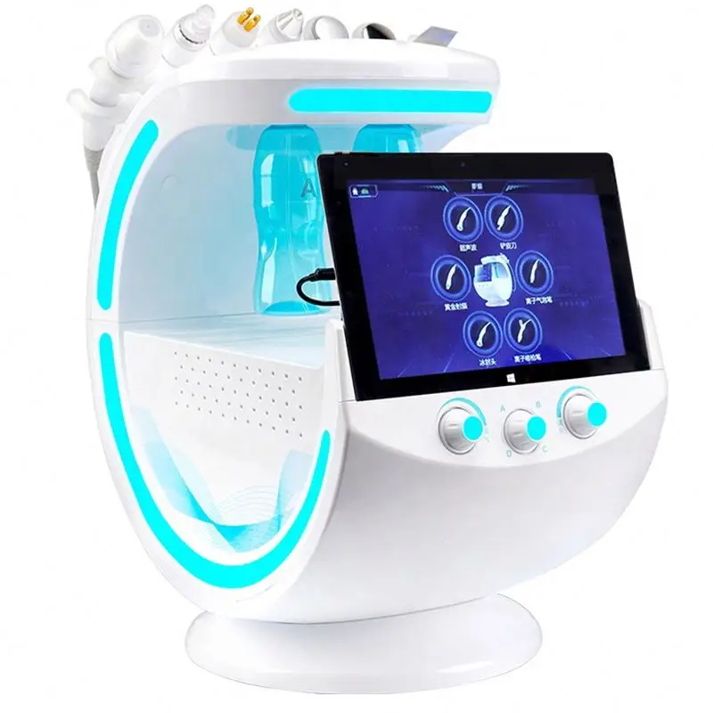 New arrival ice blue Small Bubble machine Skin Cleaner Oxygen Jet Lifting Spray Skin Rejuvenation for salon, White+blue
New arrival ice blue Small Bubble machine Skin Cleaner Oxygen Jet Lifting Spray Skin Rejuvenation for salon, White+blue