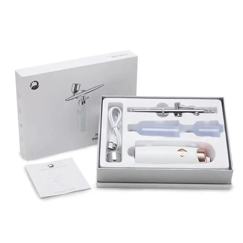GESS Professional Portable Mini Cordless Nano Oxygen Injection Instrument Handheld Facial Beauty Spray Face Steamer, White
GESS Professional Portable Mini Cordless Nano Oxygen Injection Instrument Handheld Facial Beauty Spray Face Steamer, White