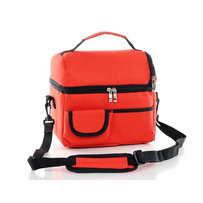 large capacity double layer outdoor picnic waterproof insulated fishing food bags oxford lunch bag with custom logo, Customized color
large capacity double layer outdoor picnic waterproof insulated fishing food bags oxford lunch bag with custom logo, Customized color
