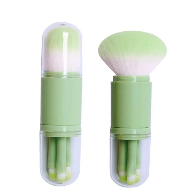 Wholesale Portable 4Pcs Glitter silicone Make Up Brush professional 
Wholesale Portable 4Pcs Glitter silicone Make Up Brush professional