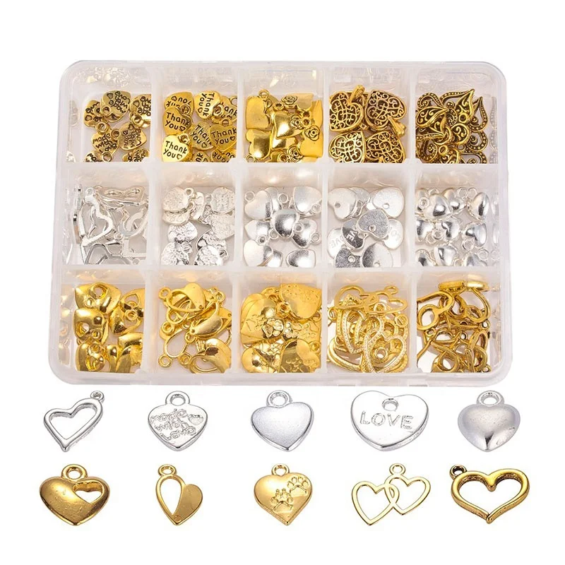 Paso Sico Hot Selling 150pcs/box Design Hearts Mixed Nail Set DIY Nail Pendant Dange Charms for Valentine Mothers Day
Paso Sico Hot Selling 150pcs/box Design Hearts Mixed Nail Set DIY Nail Pendant Dange Charms for Valentine Mothers Day