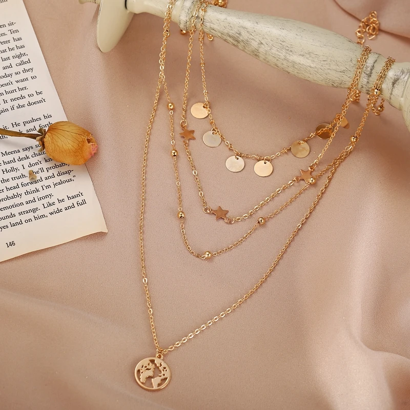 50706 Round five pointe star pendant multi layer necklace men's pendant butterly initial tennis necklace
50706 Round five pointe star pendant multi layer necklace men's pendant butterly initial tennis necklace