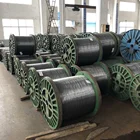 Hot Sale 1.6 mm black surface treatment steel wire for messenger wire China manufacturer