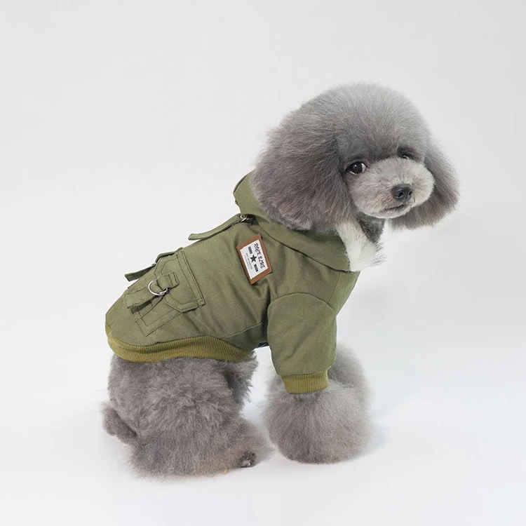 Wholesale Dog Clothes Jackets With Waterproof Fur Hoodie Thicken Double Pocket Warm Dog Puppy Clothes, Khaki, army green, grey
Wholesale Dog Clothes Jackets With Waterproof Fur Hoodie Thicken Double Pocket Warm Dog Puppy Clothes, Khaki, army green, grey