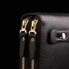 Wallet Purse WEIXIER Men's PU Wallet With Zipper Pocket Vintage Bifold Checkbook Purse - Brown