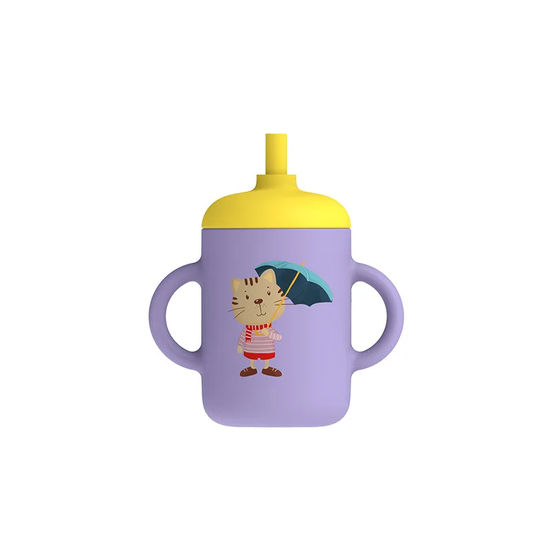 Newest Baby Products From China Cartoon Baby Training Straw Cup Silicone Baby Cups, Yellow/blue
Newest Baby Products From China Cartoon Baby Training Straw Cup Silicone Baby Cups, Yellow/blue