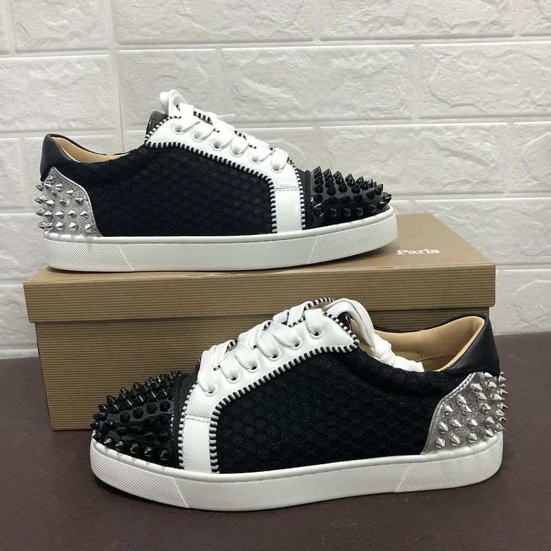 wholesale brand low-cut red bottom men shoes with spikes genuine leather luxury designer sneakers for women
wholesale brand low-cut red bottom men shoes with spikes genuine leather luxury designer sneakers for women