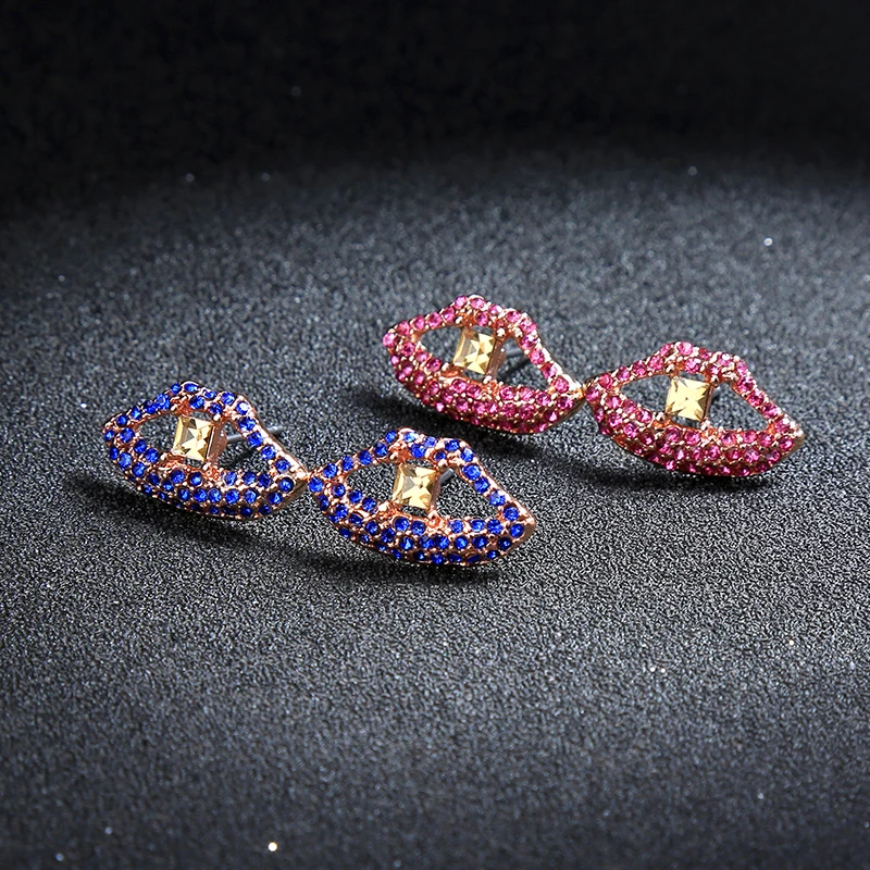 ed01725c Hot Gift Items Red Blue Crystal Pave Lip Stud Earrings Gold For Women Jewelry Stud Earring
ed01725c Hot Gift Items Red Blue Crystal Pave Lip Stud Earrings Gold For Women Jewelry Stud Earring