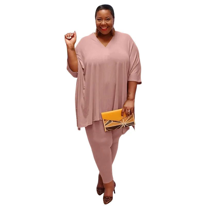 2021 collection spandex polyester In-stock Items Plus Size 5XL Women's Clothing two pieces pants set
2021 collection spandex polyester In-stock Items Plus Size 5XL Women's Clothing two pieces pants set