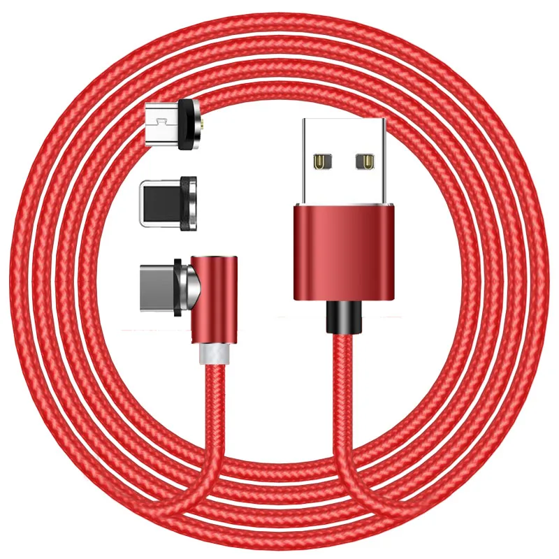 2.4A Fast charging Nylon braided 3 in 1 L angled shaped magnetic USB cable for iphone micro type c Data USB cable
2.4A Fast charging Nylon braided 3 in 1 L angled shaped magnetic USB cable for iphone micro type c Data USB cable