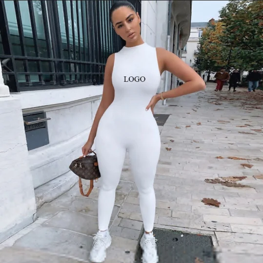 Wholesale 2020 New Fashion Women Clothing Sleeveless Yoga Fitness Black White Long Pant Bodycon Jumpsuit, As pictures
Wholesale 2020 New Fashion Women Clothing Sleeveless Yoga Fitness Black White Long Pant Bodycon Jumpsuit, As pictures