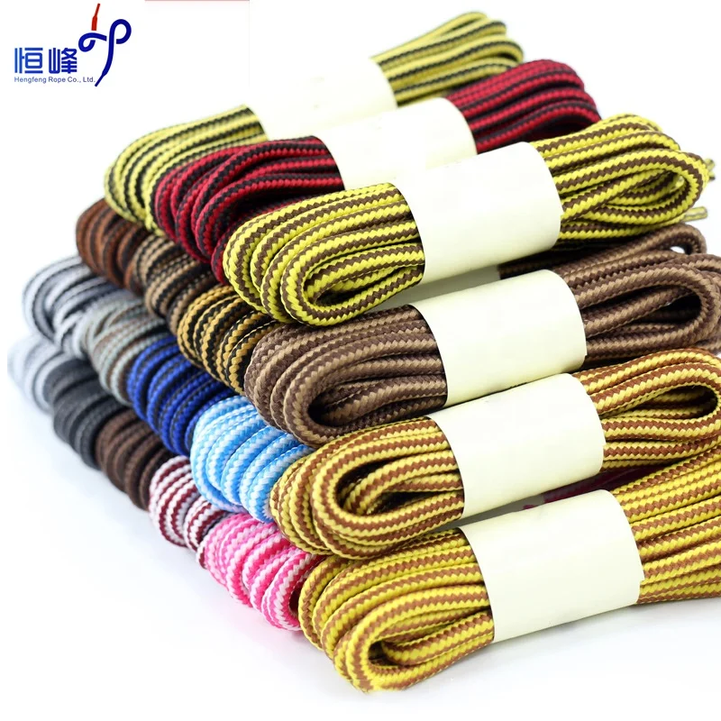 Custom Shoelace Special Patterns Suppliers High Durability Striped Round Shoelaces, 18 color
Custom Shoelace Special Patterns Suppliers High Durability Striped Round Shoelaces, 18 color