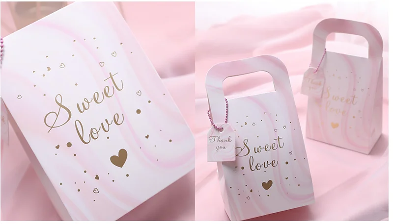 fsc custom handmade wedding gift paper bag candy