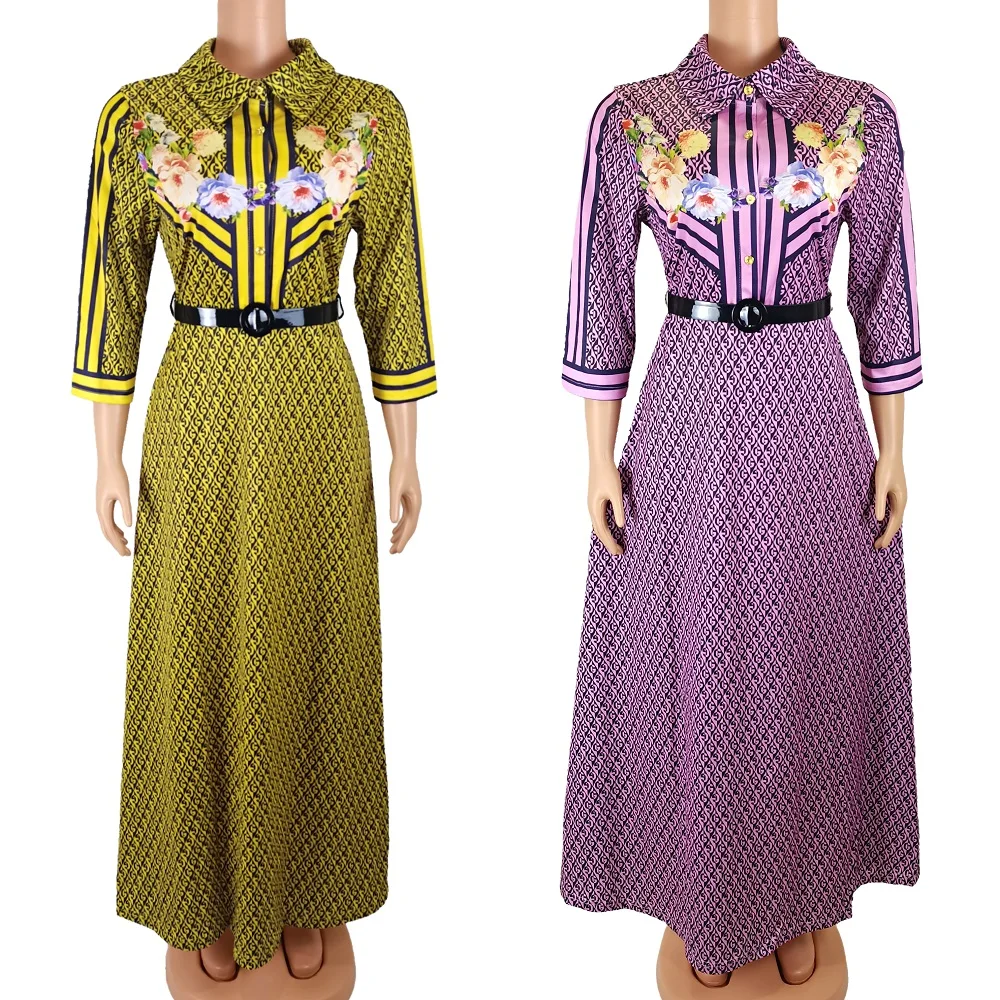 Elegant Women Long Sleeve Turn Down Collar Party Shirt Long Dress Beach Dresses Casual Sundress Vestidos
Elegant Women Long Sleeve Turn Down Collar Party Shirt Long Dress Beach Dresses Casual Sundress Vestidos
