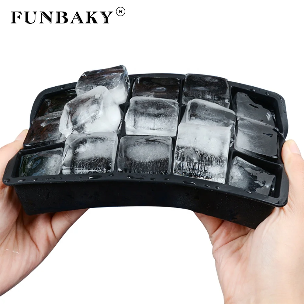 FUNBAKY Baking silicone mold square shape candy making multi - cavity ice silicone mold ice making kits, Customized color
FUNBAKY Baking silicone mold square shape candy making multi - cavity ice silicone mold ice making kits, Customized color